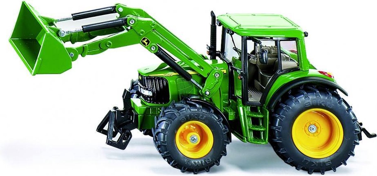 John Deere 6820 tractor met voorlader groen (3652)