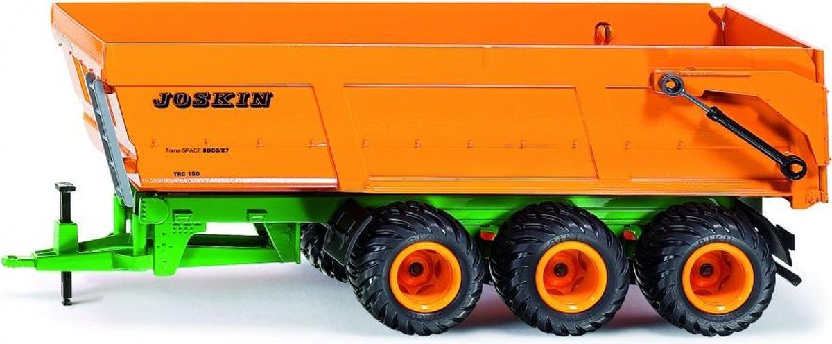 Joskin Trans-Space kiptrailer geel/groen (2892)