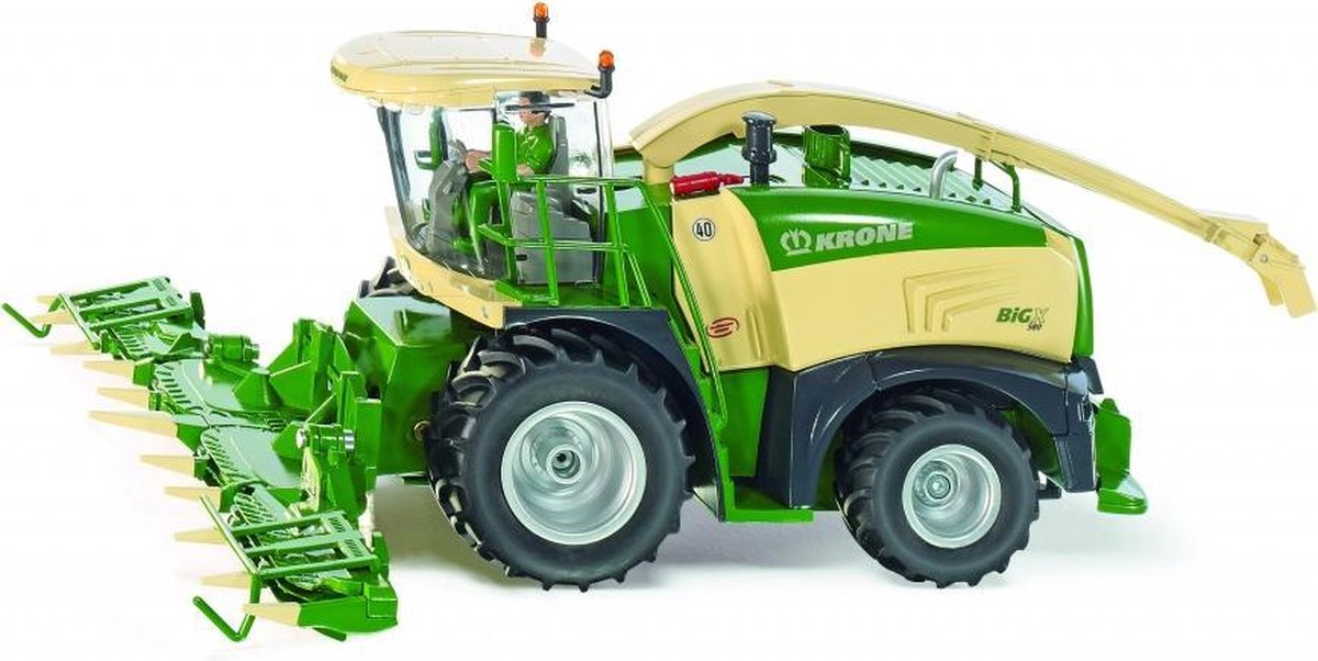 Krone Big X 580 maiskneuzer 1:32 groen/beige (4066)