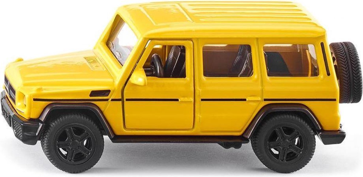 Mercedes Benz-AMG G65 9,6 cm staal geel/zwart (2350)