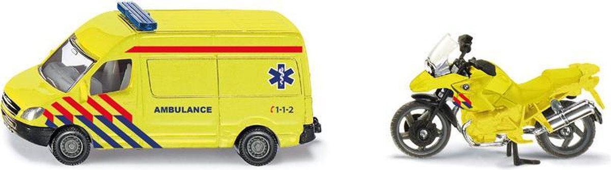 Siku 1654 Ambulance en Motor