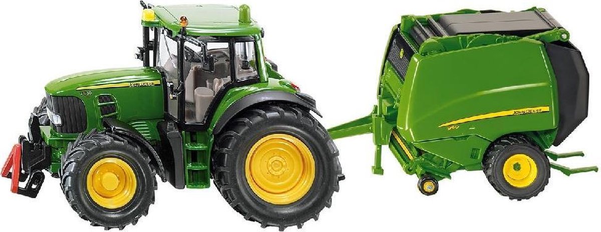 Siku 1665 John Deere+balenpers