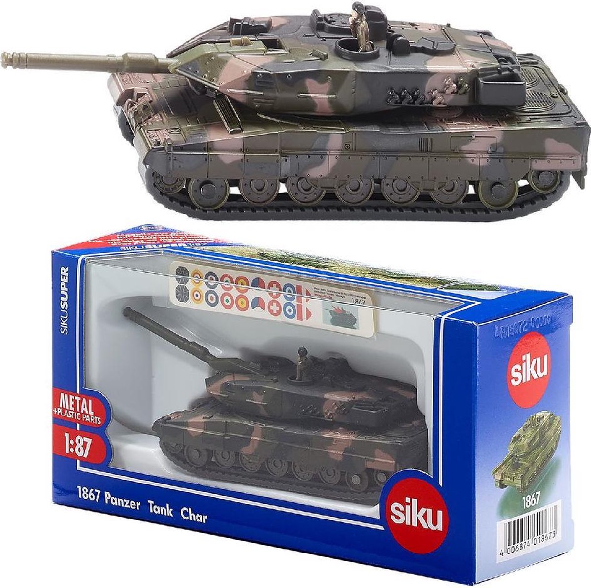 Siku 1867 Militaire Tank 1:87