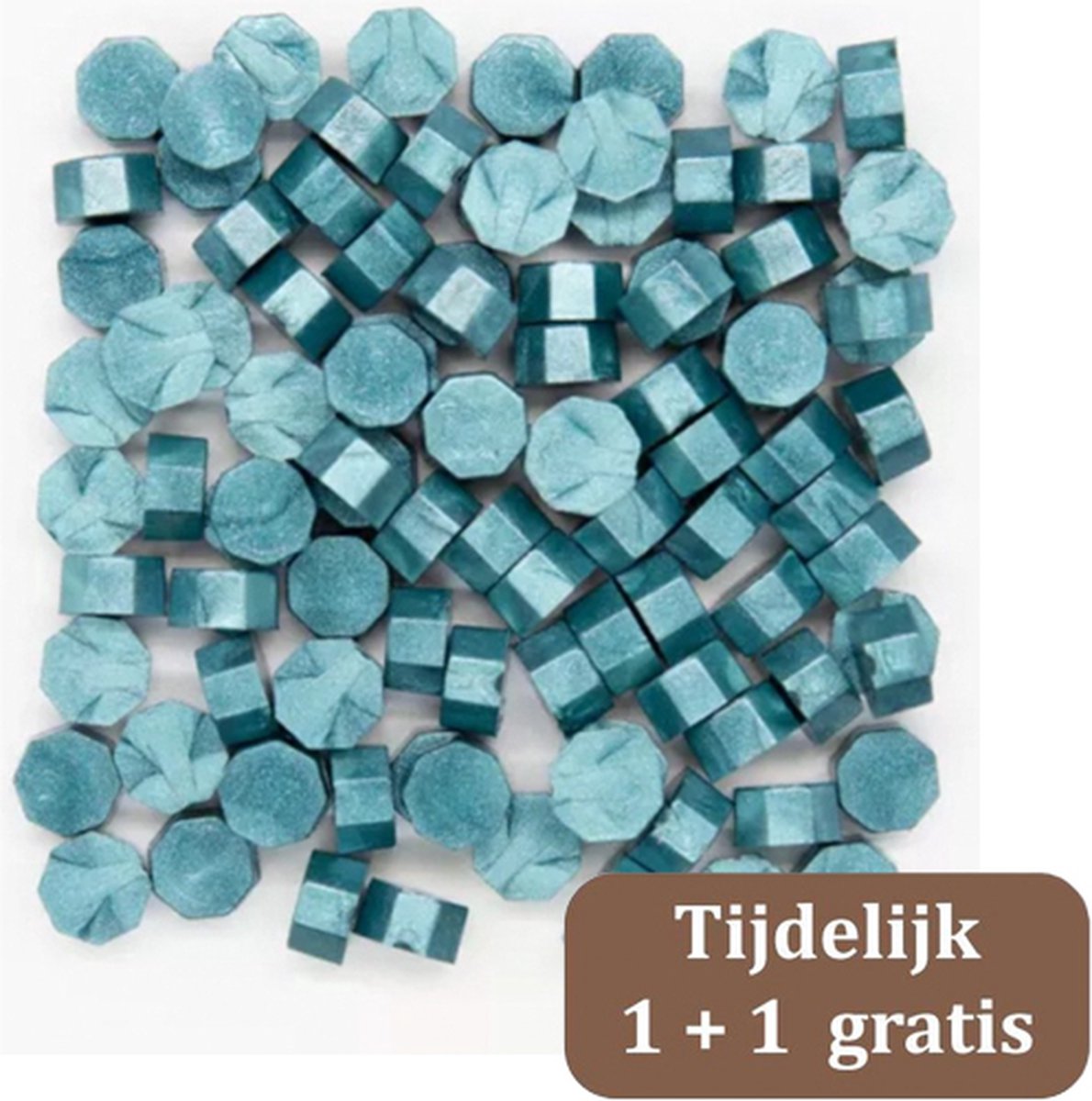 Sealing Wax 100 stuks - Zegellak - Seal - Lakzegel - Stempelen - 35 Gram - Baby Blauw tijdelijk 1+1