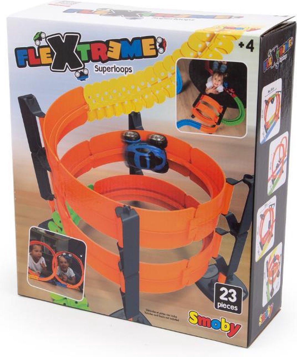 FleXtreme - Superlooping - Flexibel circuit - vanaf 4 jaar - racebaanonderdeel