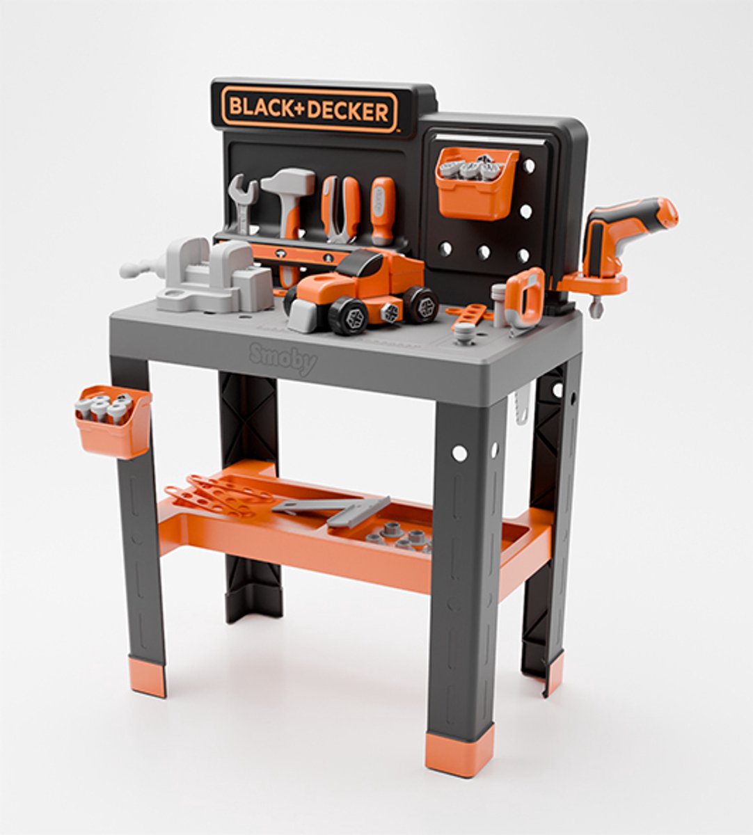 Smoby -   Black & Decker pro - Gereedschap - bouwset