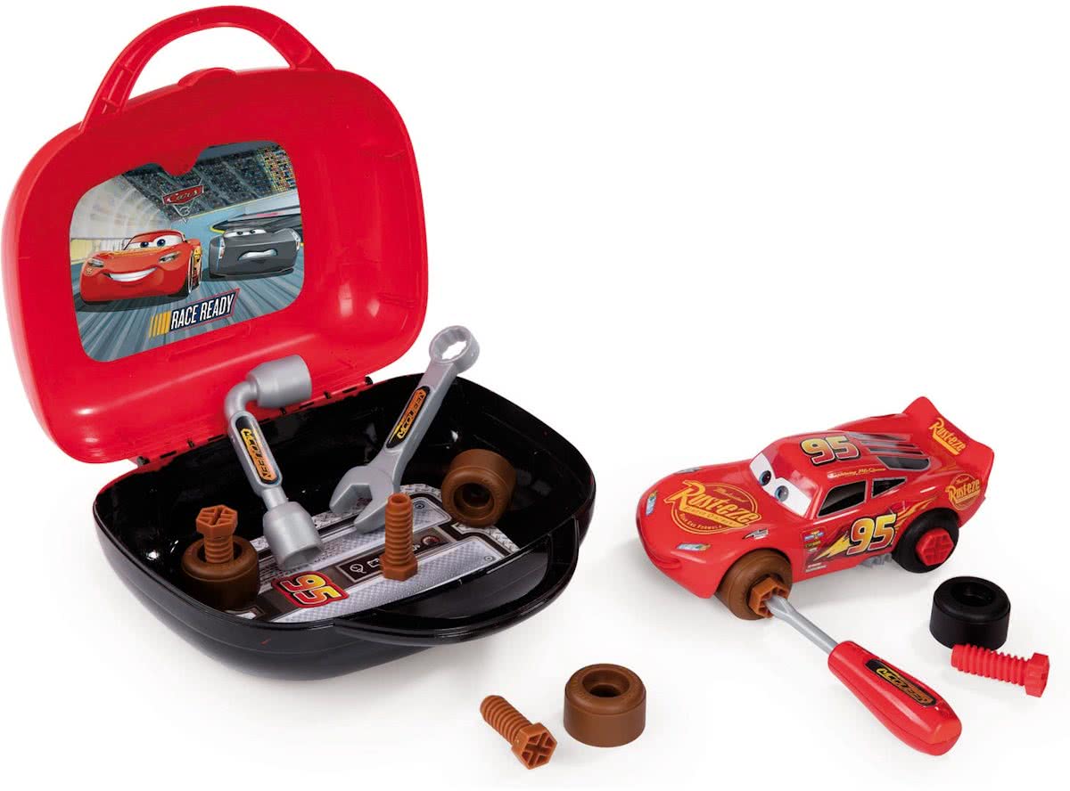 Smoby Cars Gereedschapskist met Auto