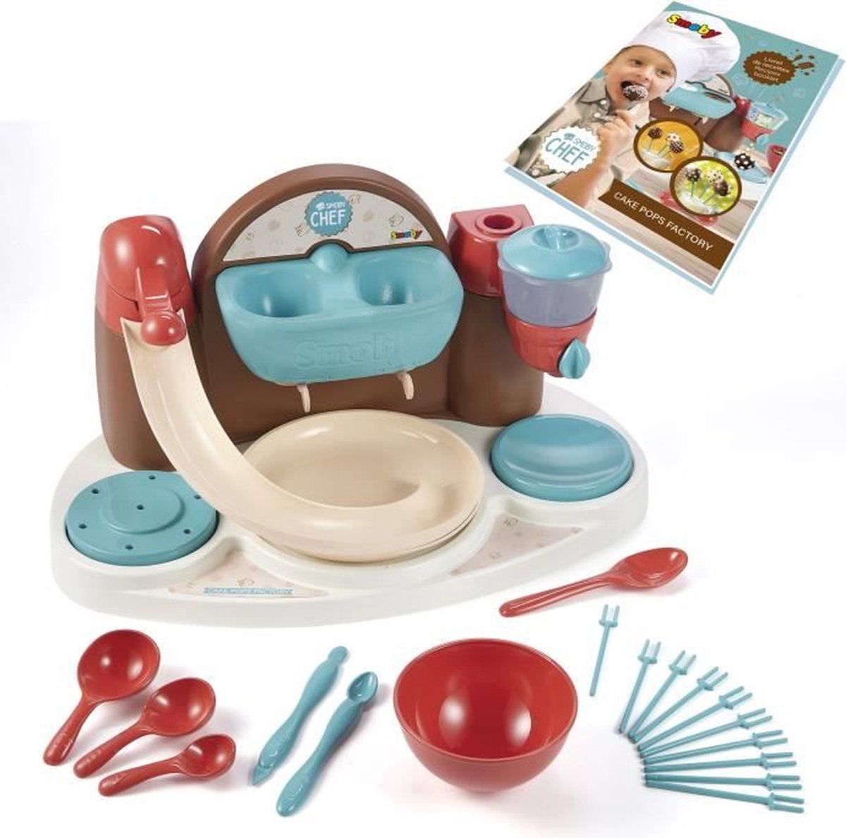 Smoby Chef Chocolade Lollys Fabriek, 60dlg.
