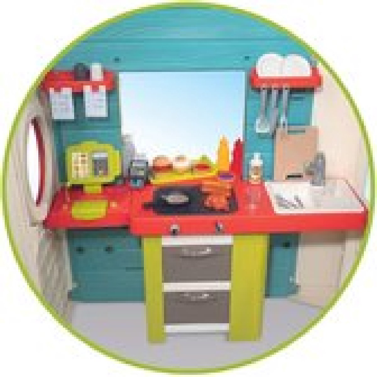 Smoby Chef House - 120 x 115 x 135 cm - vanaf 2 jaar - Speelhuis