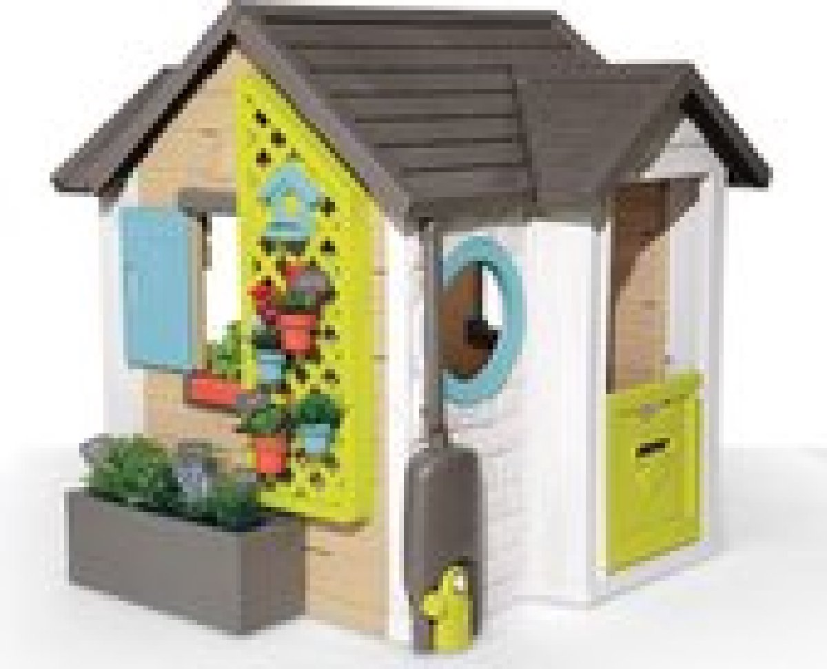 Smoby Garden House - 128 x 132 x 135 cm - vanaf 2 jaar - Speelhuis