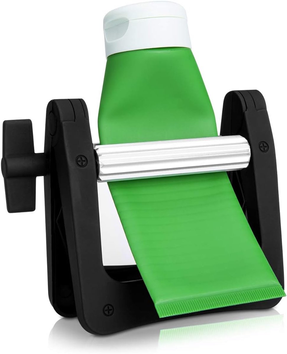   Knijpers - Multifunctionele Knijpers - Knijpers Voor Tandpasta - Mosterd - Verf - Handcrème En Meer - Zwart