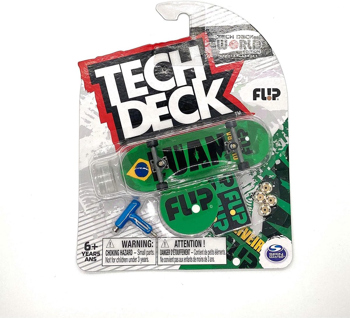 Fingerboard Tech Deck World Edition Limited Series - Flip Luan