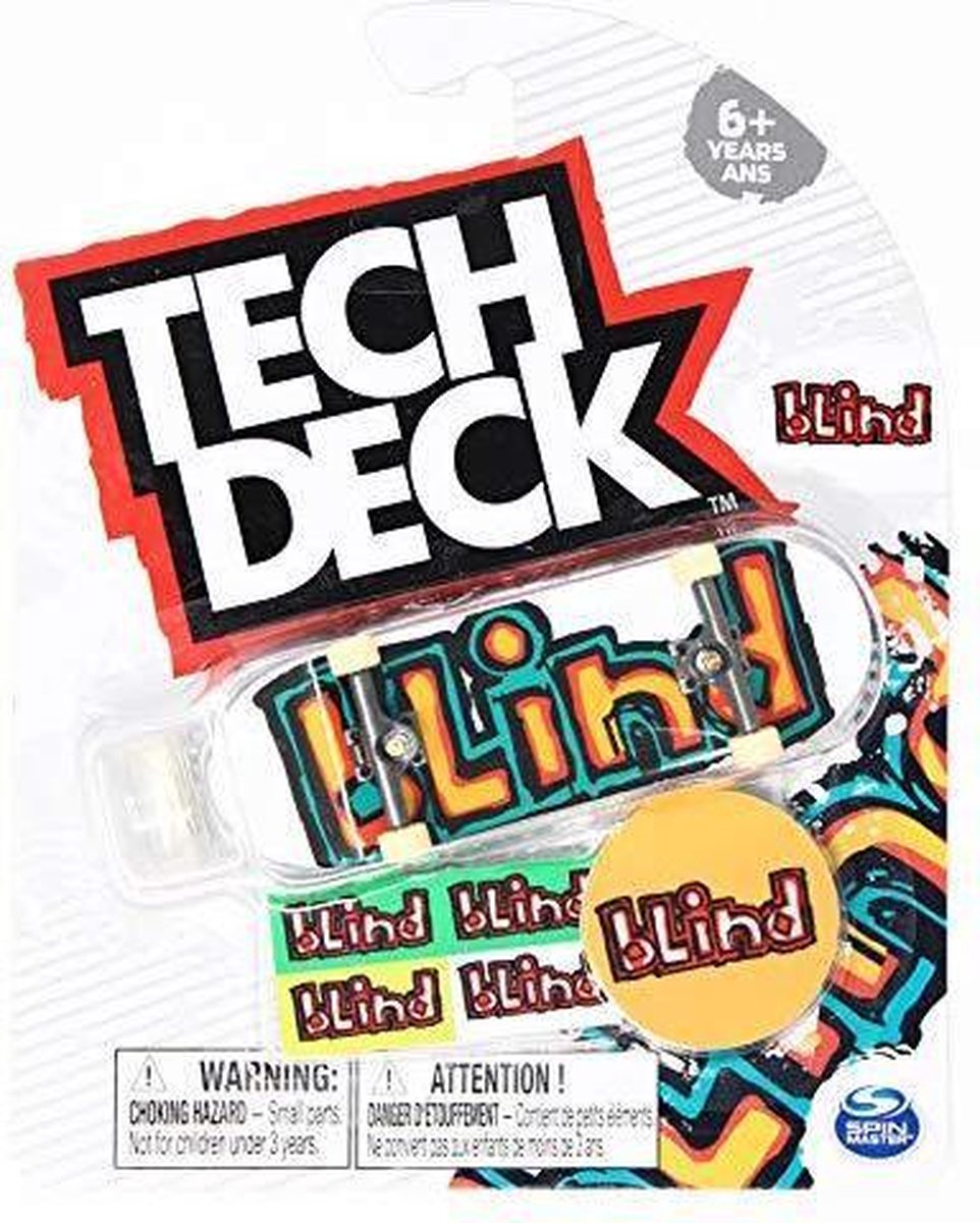 Tech Deck Blind Skateboards OG Logo 2021 Complete 96mm Fingerboard Spin Master