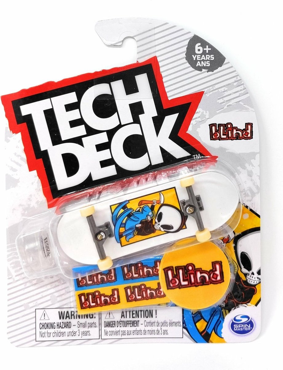 Tech Deck Blind Skateboards Series 22 Reaper Crazy Horse Complete Fingerboard  Tech Deck