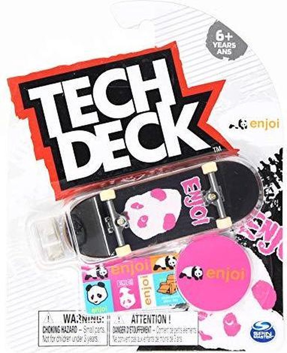 Tech Deck Enjoi Skateboards Dont Fit Pink Panda 2021 Complete 96mm Fingerboard Spin Master