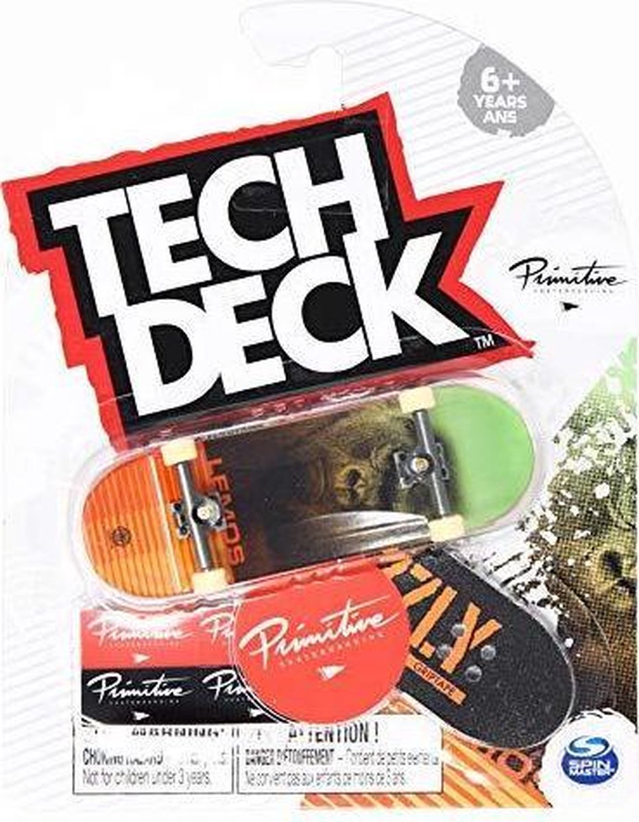 Tech Deck Primitive Skateboards Lemos Silverback 2021 Complete 96mm Fingerboard Spin Master