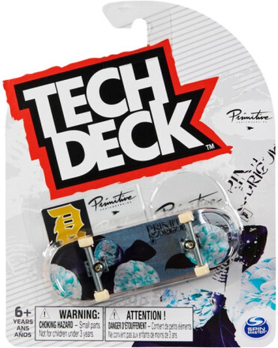 Tech Deck Single Pack 96mm Fingerboard - Primitive Paul Rodriguez (M30) Mirror