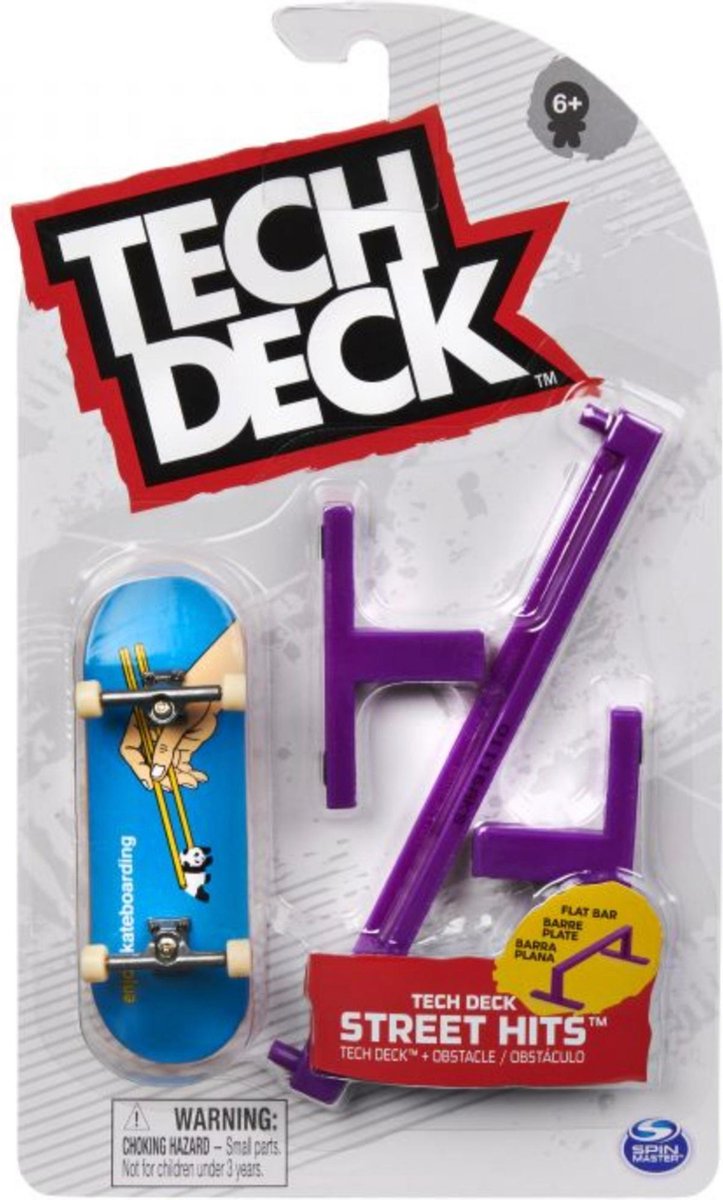 Tech deck enjoi street hits deck + railing