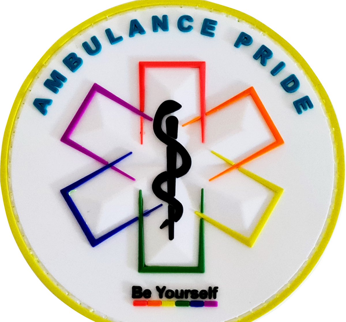 3D Patch AMBULANCE PRIDE (LGBTQI+)