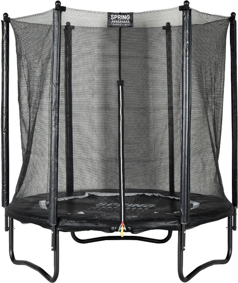 SPRING Trampoline Veiligheidsnet - Los Net - 213 cm - Zwart