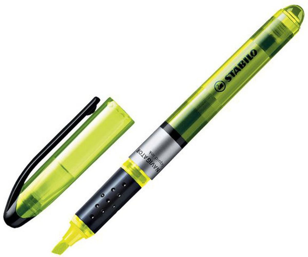 STABILO Navigator markeerstift Geel 10 stuk(s)