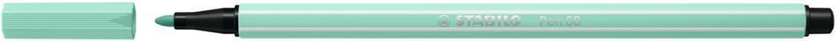 STABILO Pen 68 Brush - Premium Brush Viltstift - Eucalyptus groen - per stuk