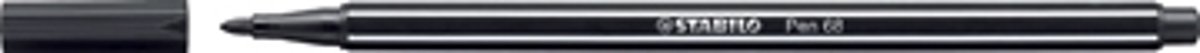 STABILO Pen 68 Viltstift zwart - 1 stuks
