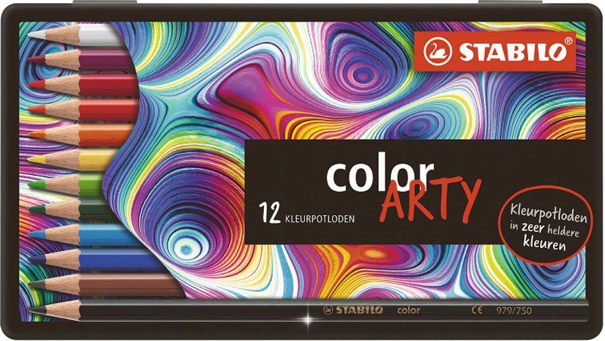 Stabilo Color Kleurpotloden Arty 12 Stuks