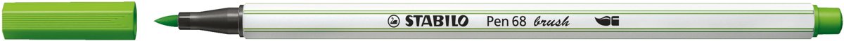 Stabilo Pen 68 Brush Licht Groen 568/33