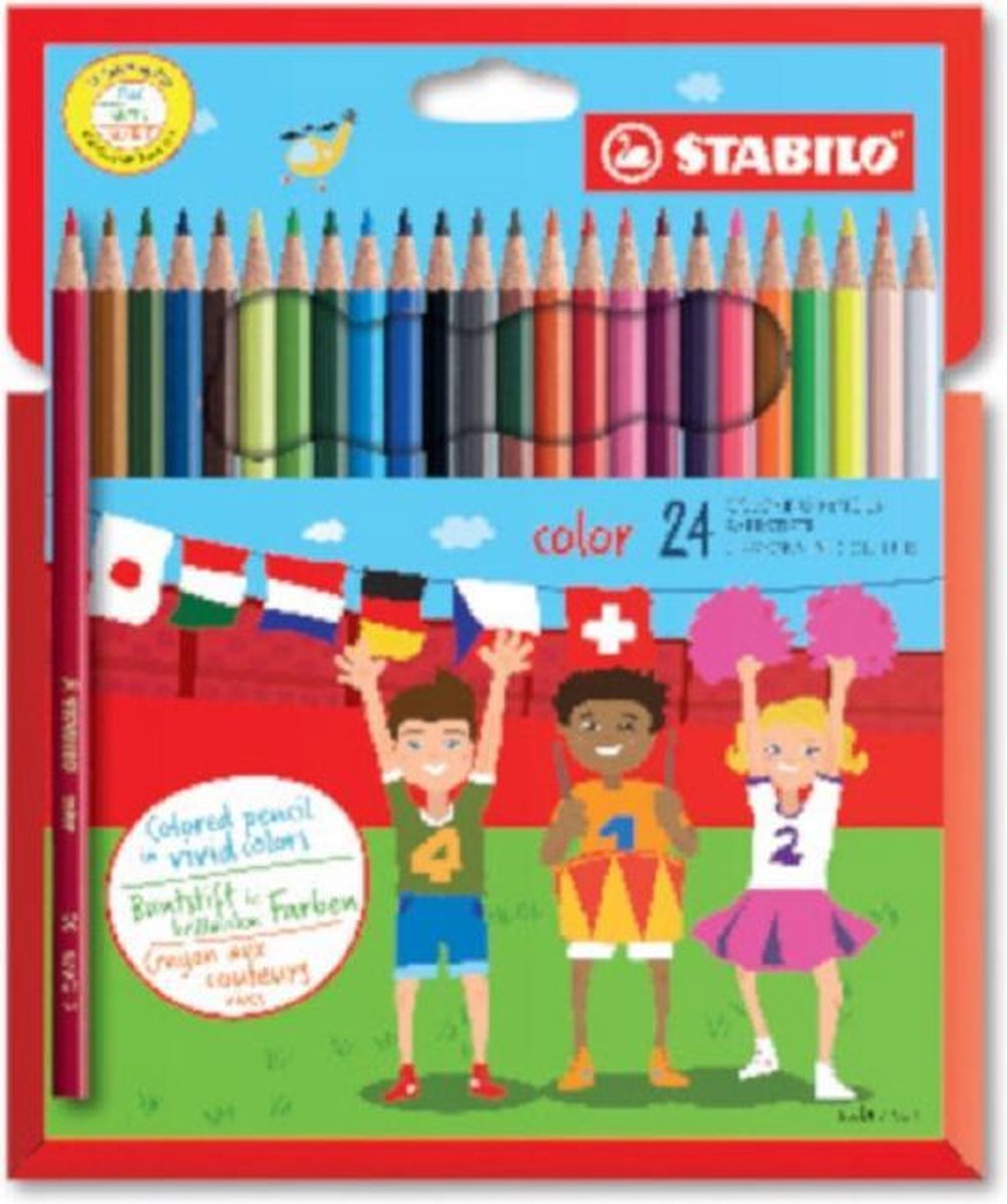 Stabilo potloden 24 delig - Color - Back to School