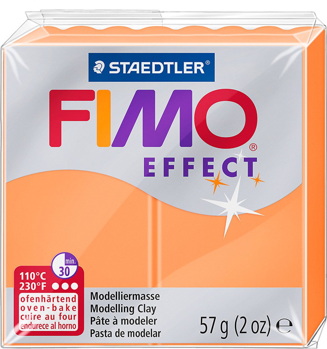 Fimo Effect klei neon orange