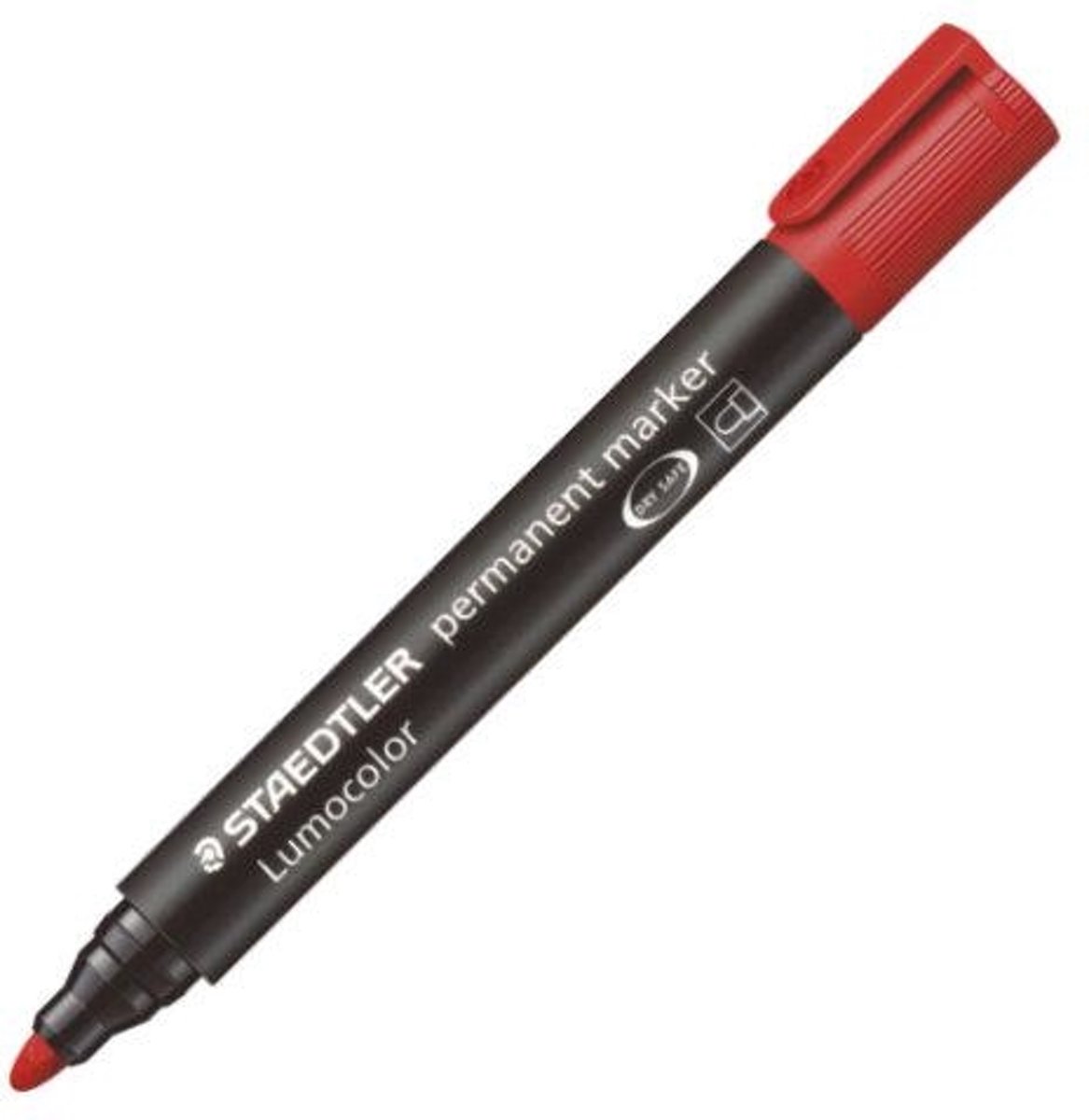 10x Viltstift Staedtler 352 rond ROOD 2mm