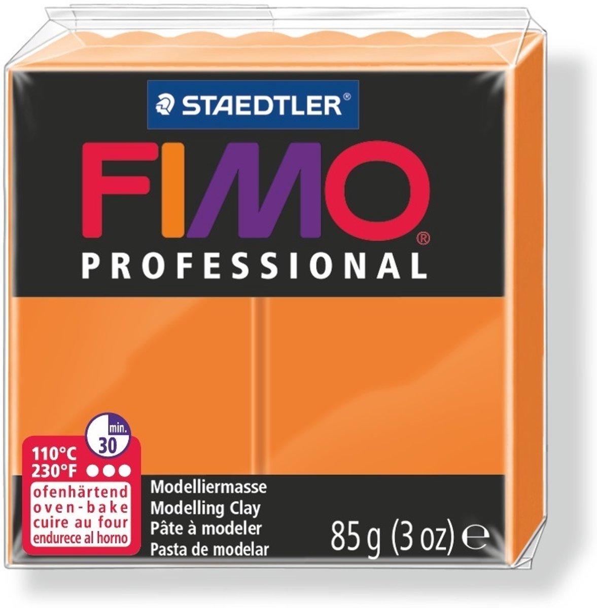 Staedtler FIMO 8004-004 Boetseerklei 85g Oranje 1stuk(s) materiaal voor pottenbakken en boetseren