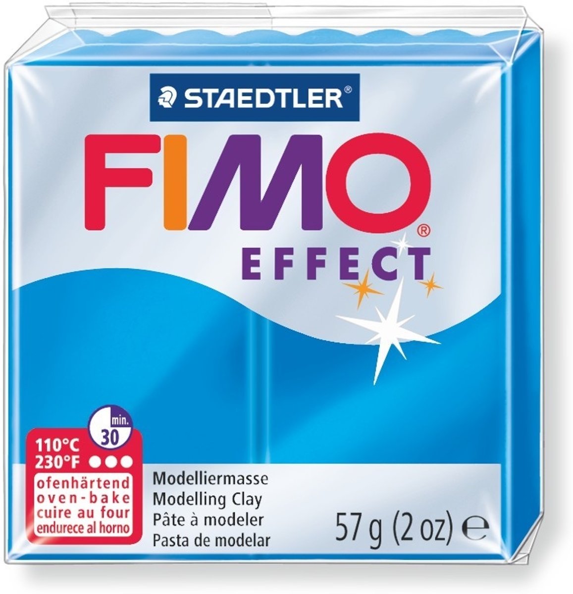 Staedtler FIMO 8020 Boetseerklei 57g Blauw 1stuk(s)