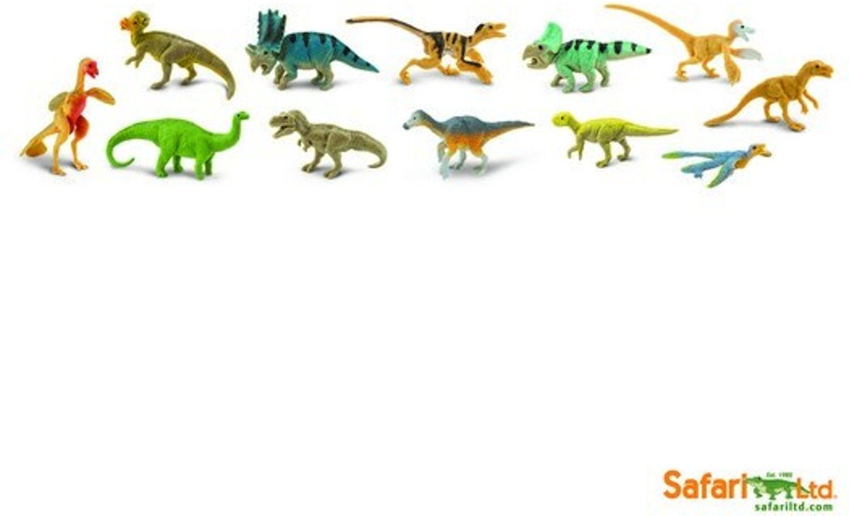 Dinos Minifiguren 12 stuks