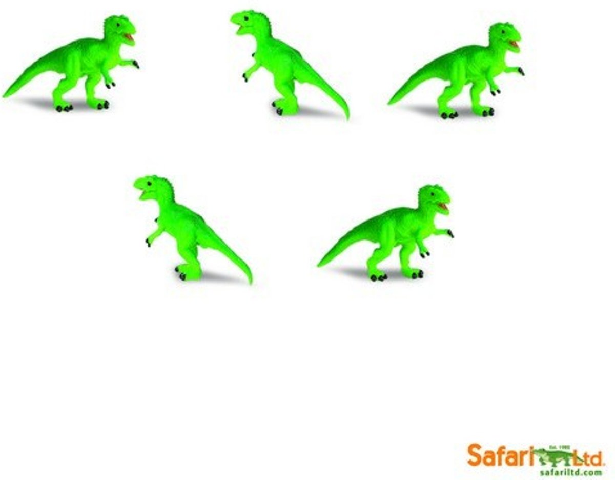 Good Luck Mini Figuren Tyrannosaurus rex 10 stuks