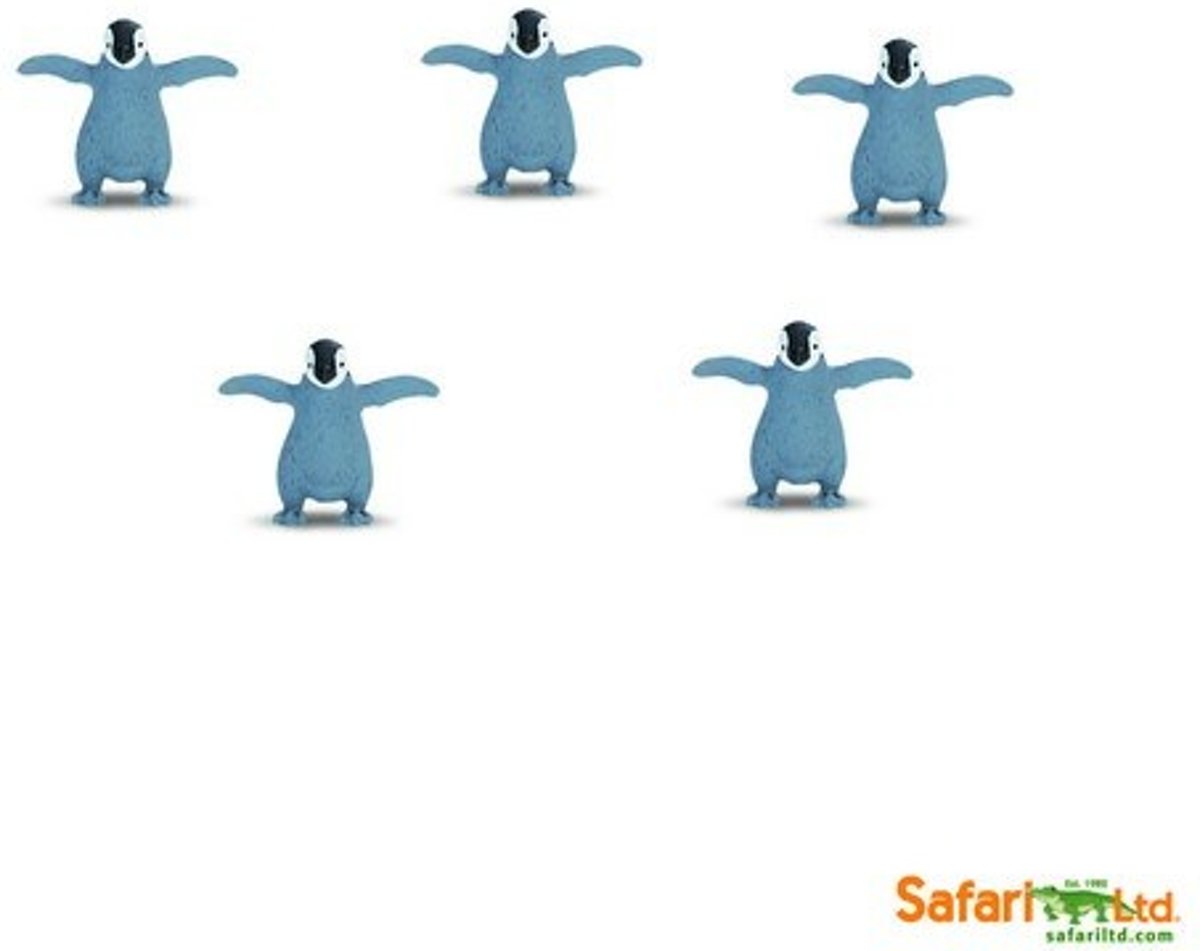 Good Luck Mini Figuren keizer penguin baby 10 stuks