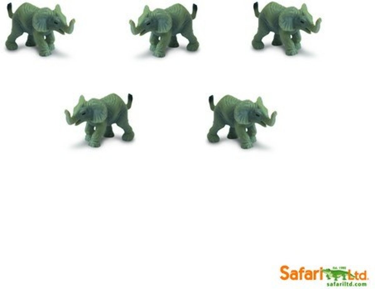 Good Luck Mini Figuren olifant 10 stuks