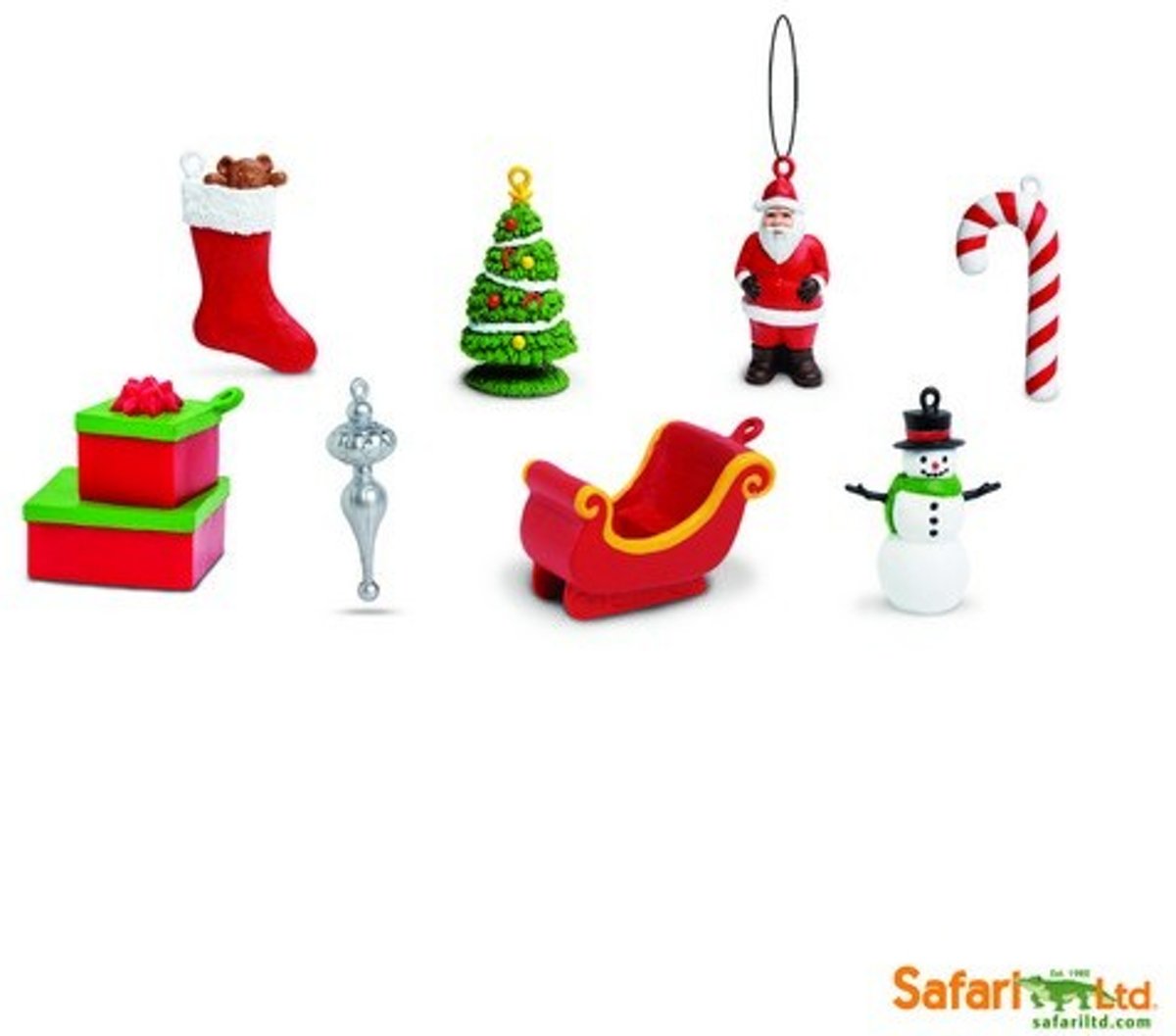 Kerstmis Minifiguren 8 stuks