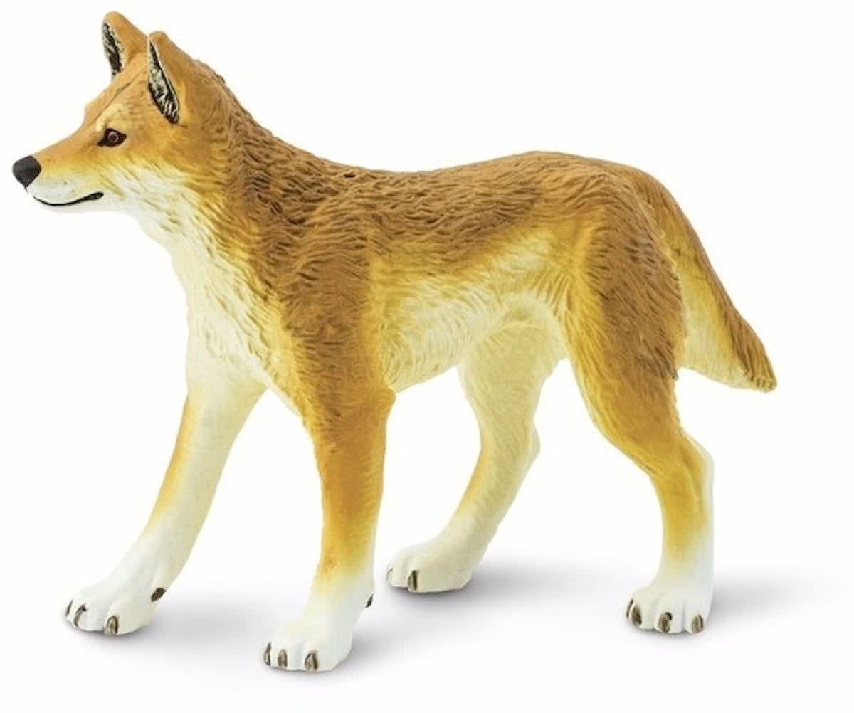 Plastic dingo wilde hond 10 cm