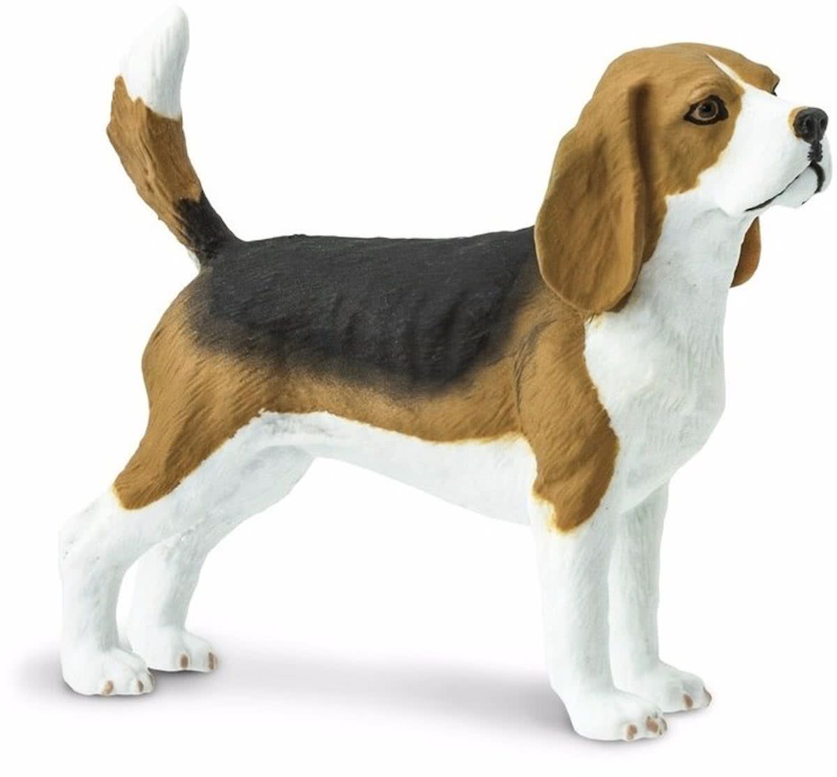 Plastic speelgoed Beagle hond 6 cm