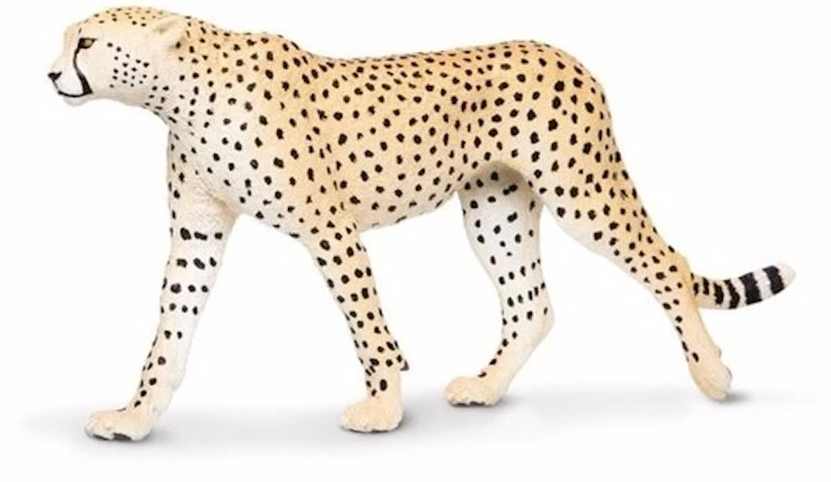 Plastic speelgoed cheetah 20 cm