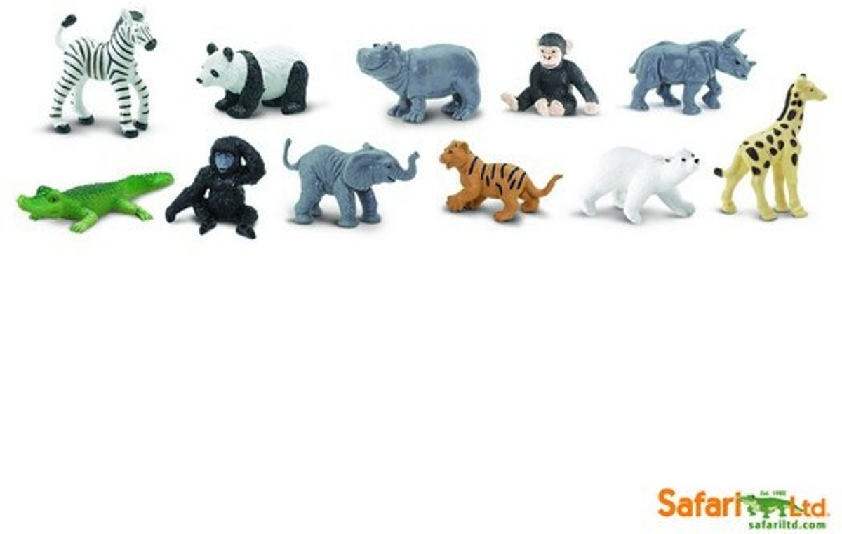 dierentuin babys Minifiguren 11 stuks