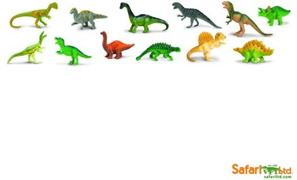 dinos Minifiguren 12 stuks