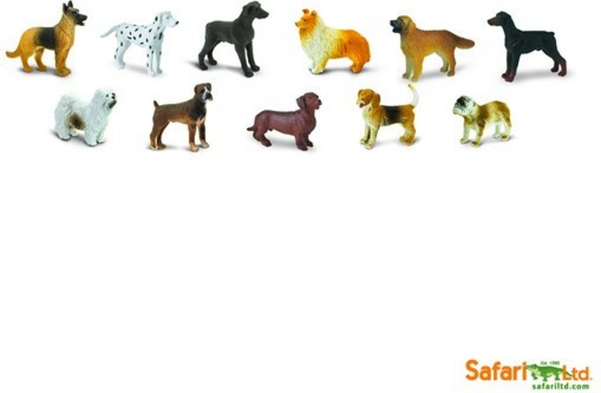 honden Minifiguren 11 stuks