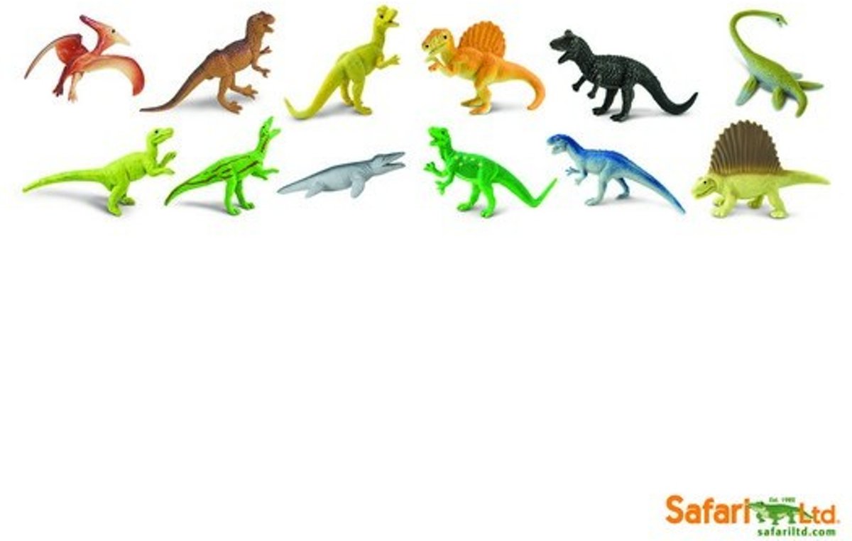 vleesetende Dinos Minifiguren 12 stuks