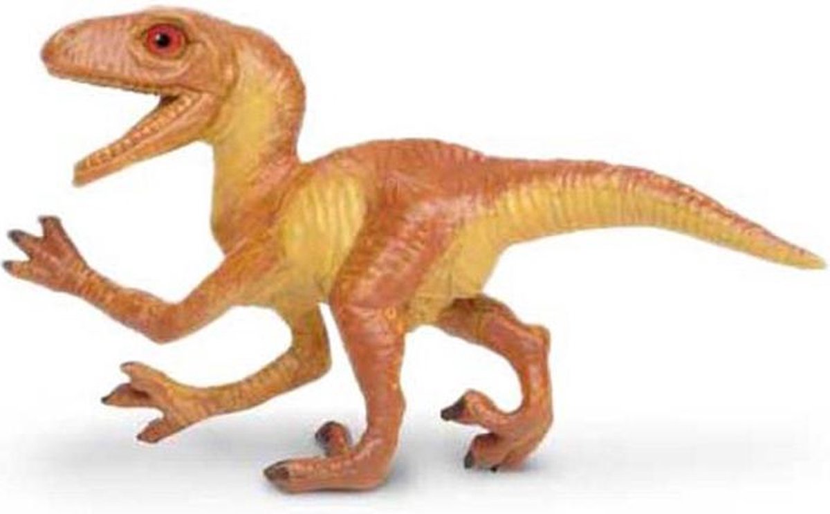 Safari Baby-velociraptor Junior 5 Cm Rubber Bruin