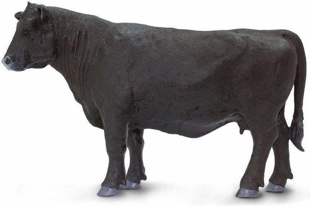 Safari Boerderij Angus Cow Junior 12 Cm Zwart