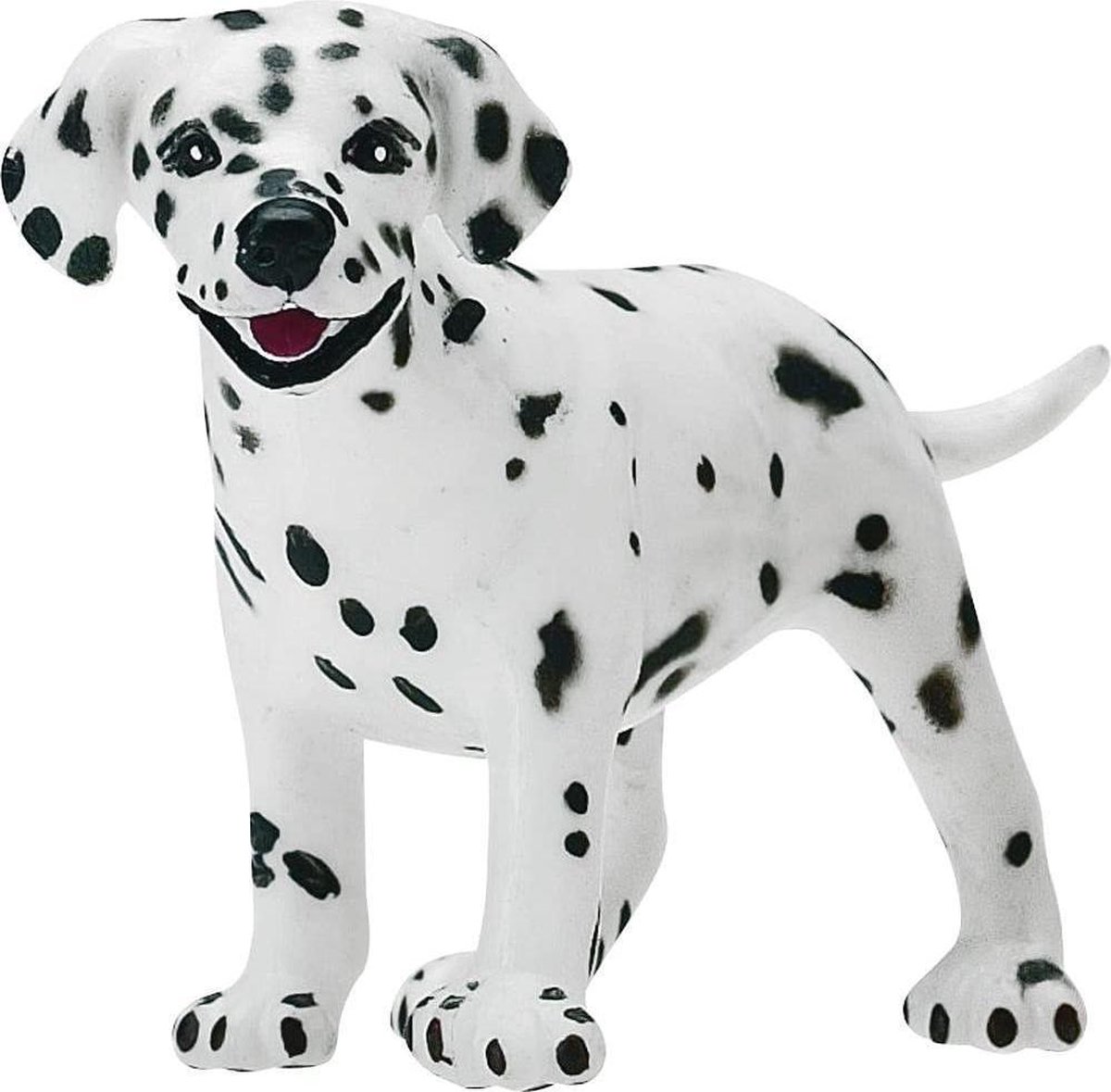 Safari Dalmatiër Puppy Junior 7 Cm Rubber Zwart/wit