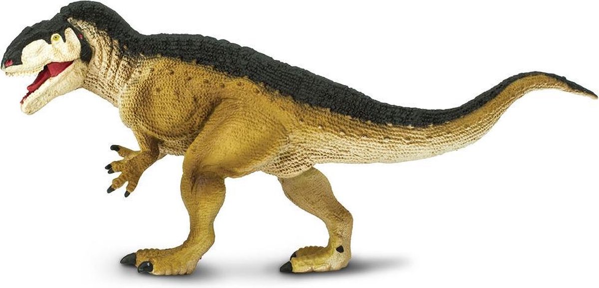 Safari Dinosaurus Acrocanthosaurus Junior 18 Cm Rubber Bruin